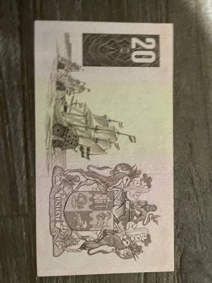 GHC de Kock *** R20 *** 1984 *** third issue *** very good replacement note