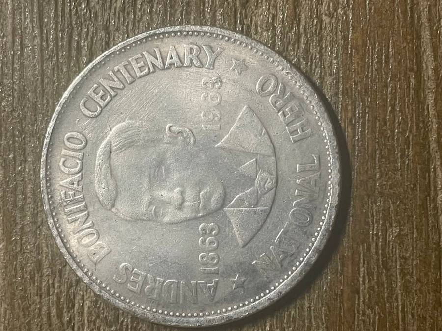 1903 *** 1 peso Phillipines *** Imitation Crown not silver