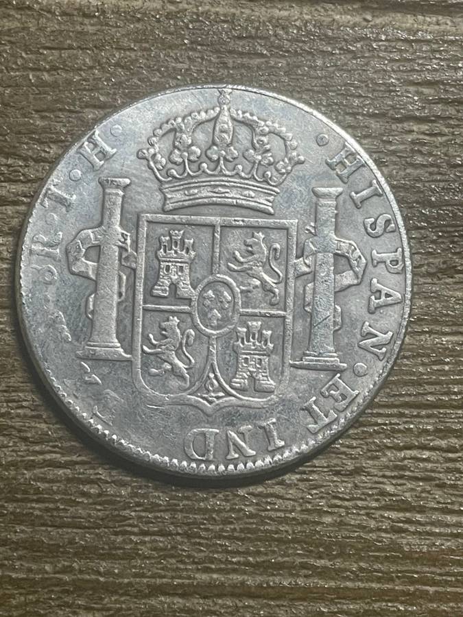 1804 *** hispan crown *** Imitation Crown not silver