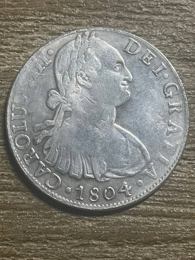 1804 *** hispan crown *** Imitation Crown not silver