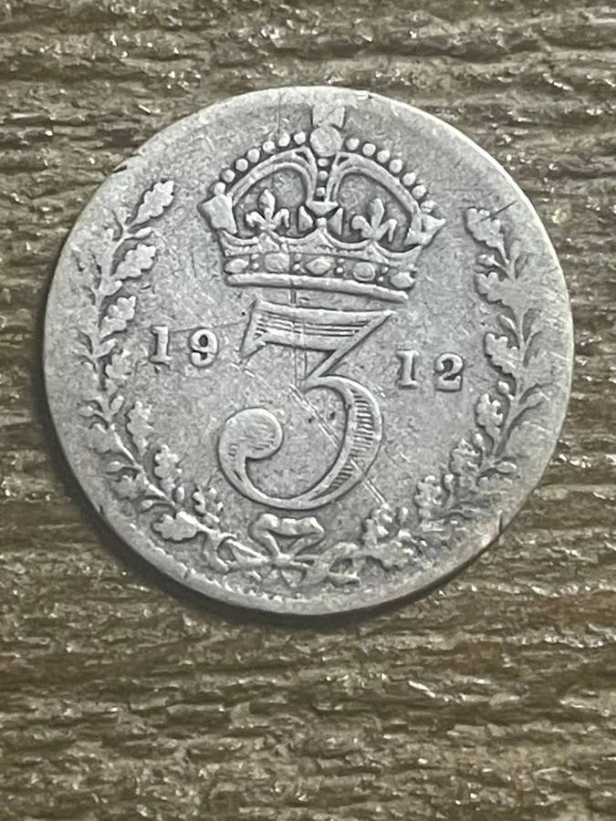 1912 *** British 3P *** very collectable