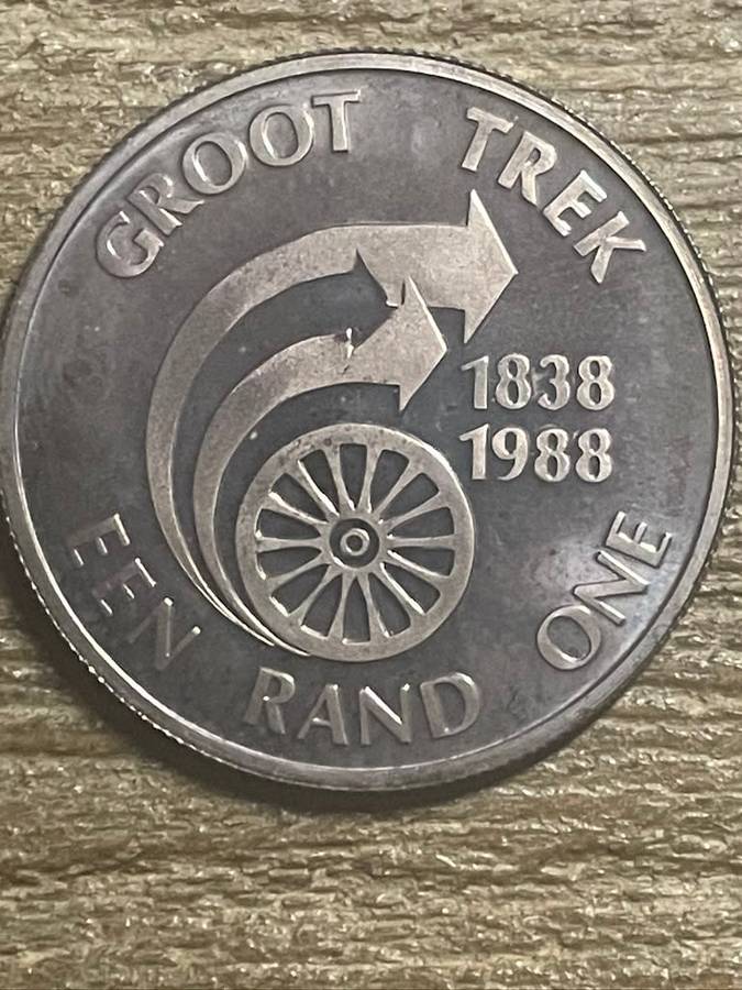 1988 *** Silver R1 *** Unciculated