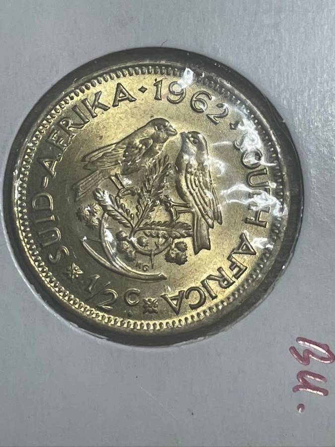 1962 *** 1/2c   *** Brilliant uncirculated