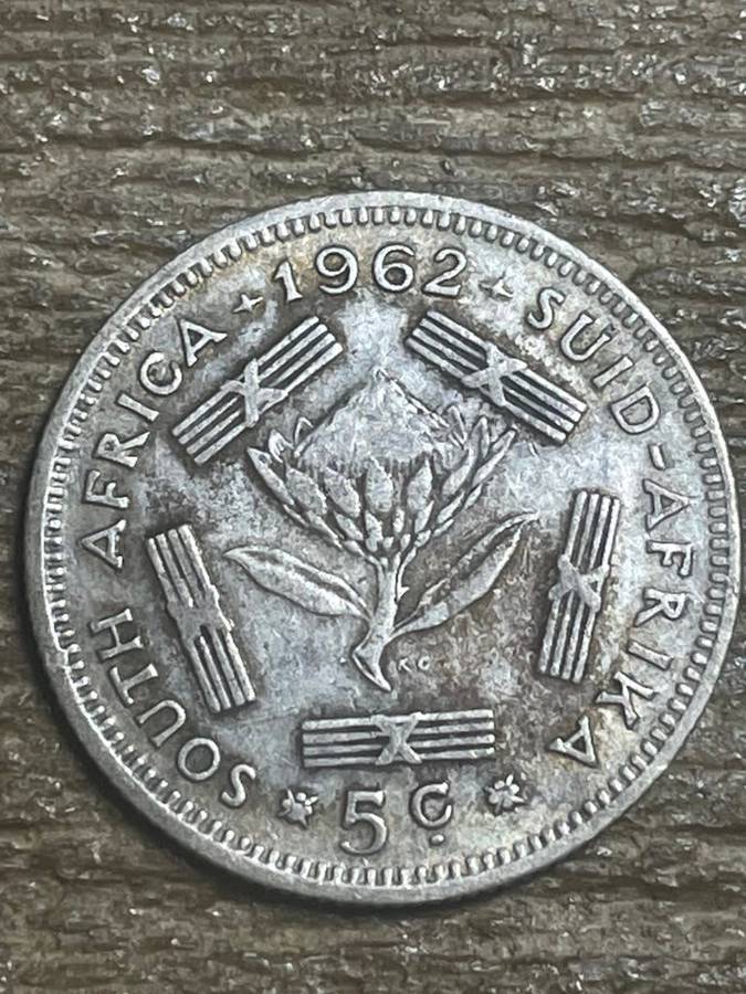 1962 *** 5c *** vf condition