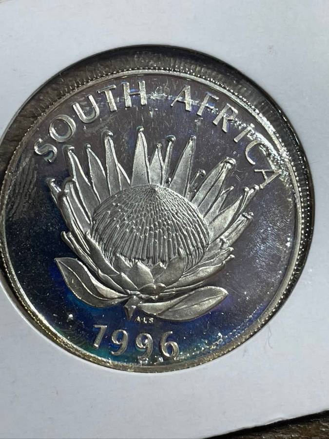 1996 *** Silver R1  uncirculated *** Constitution