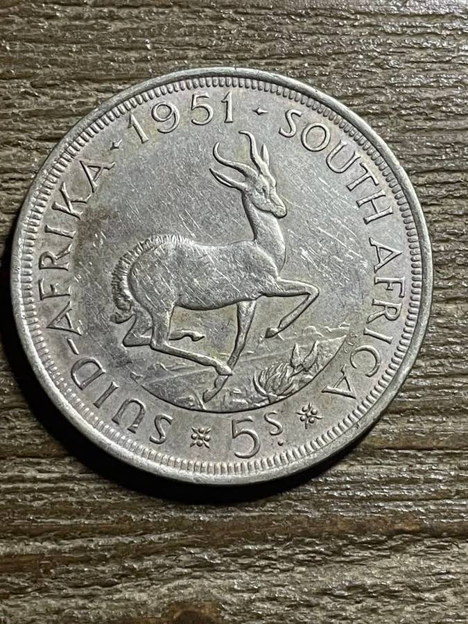 1951 *** 5 Shilling *** decent