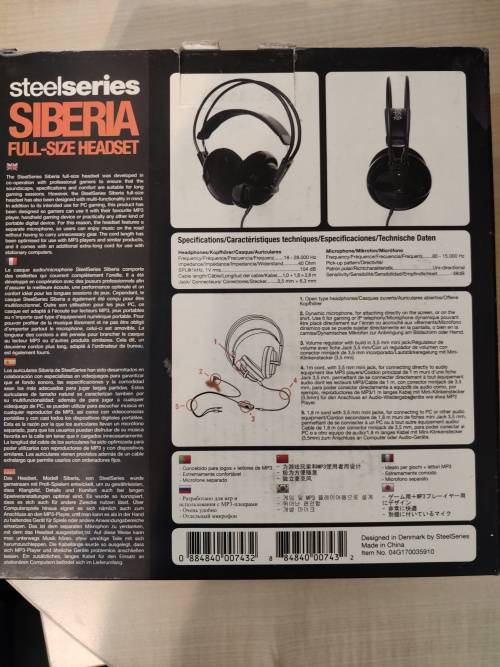 Steel Series Siberia Headset