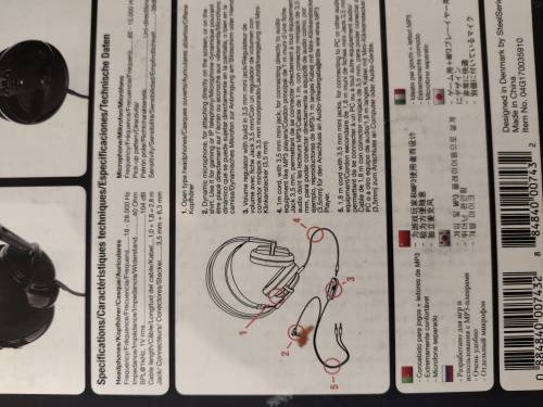 Steel Series Siberia Headset