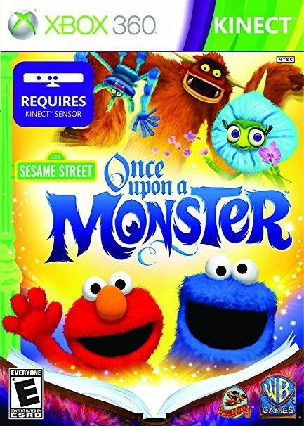SESAME STREET: ONCE UPON A MONSTER  XBOX 360 GAME