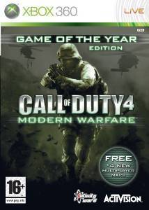 COD/CALL OF DUTY 4: MODERN WARFARE GAME OF THE YEAR EDITION XBOX 360 GAME