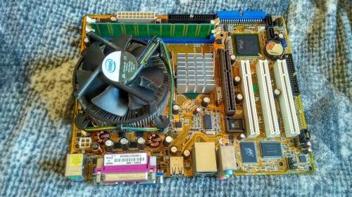 ASUS P5PE-VM MOTHERBOARD+INTEL CORE2DUO S775 1.8GHZ CPU+512MB MEMORY BUNDLE