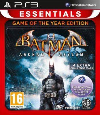 BATMAN ARKHAM ASYLUM GOTY/GAME OF THE YEAR EDITION PS3 GAME