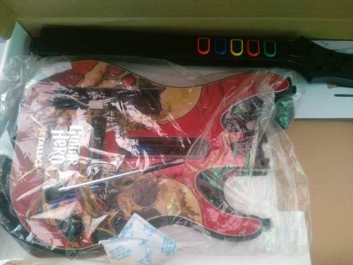 GUITAR HERO METALLICA GUITAR FOR NINTENDO WII CONSOLES