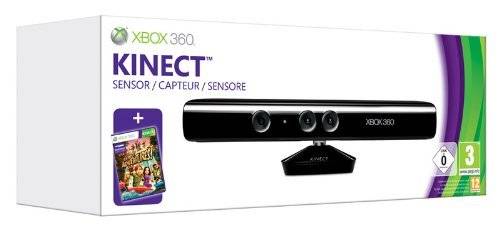 KINECT SENSOR+KINECT ADVENTURES GAME BUNDLE FOR XBOX 360 CONSOLES-BUNDLE IS IN PRISTINE CONDITION!