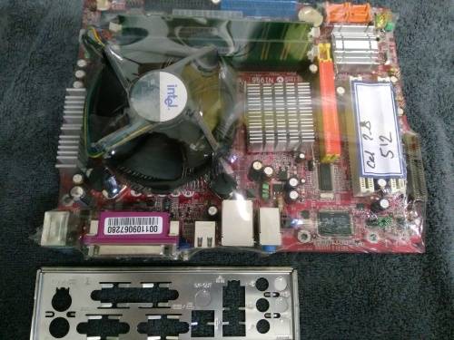 MSI MOTHERBOARD + GENUINE INTEL CELERON D 2.8GHZ CPU + 512MB MEMORY BUNDLE