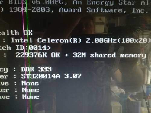 INTEL S478 MOTHERBOARD + INTEL CELERON 2.0GHZ CPU+ 256MB MEMORY BUNDLE