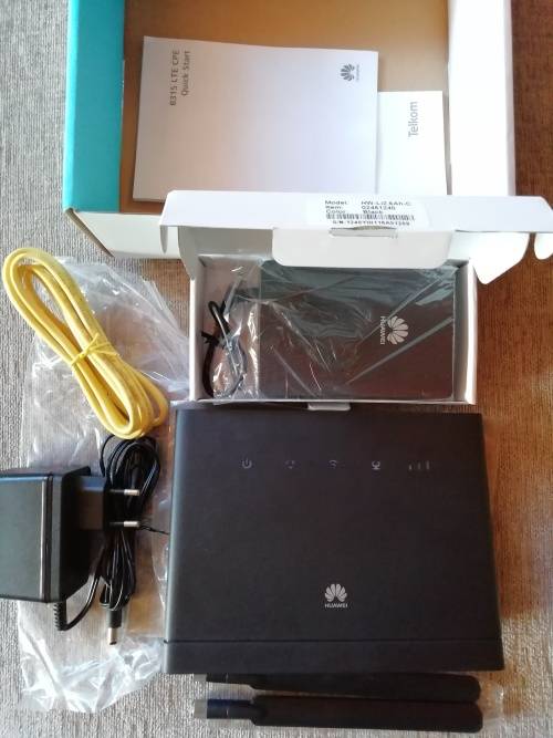 HUAWEI B315 LTE/4G WIRELESS ROUTER WITH BATTERY BACKUP-DEMO MODEL/LIKE NEW!