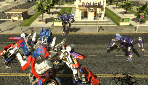 TRANSFORMERS: THE GAME XBOX 360 GAME