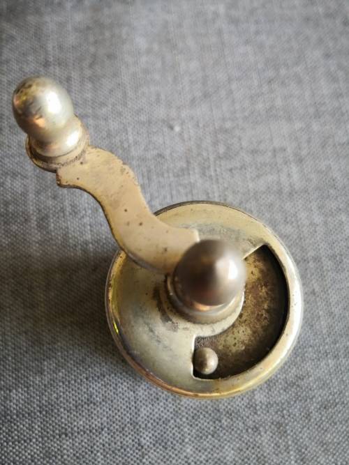 VINTAGE BRASS PEPPER MILL-GRINDER