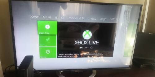 XBOX 360 SLIM CONSOLE-UNIT IS IN PRISTINE CONDITION!!!!!