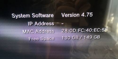 160GB PS3 SLIM CONSOLE ONLY