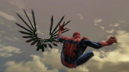 SPIDER-MAN WEB OF SHADOWS XBOX 360 GAME