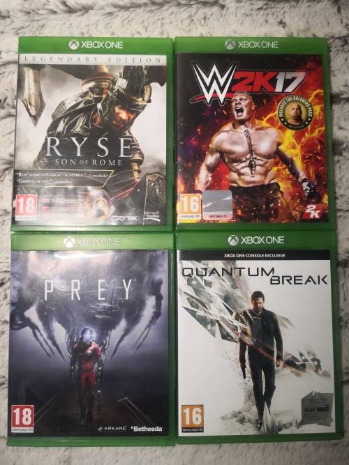 XBOX ONE S 1TB CONSOLE WITH 4 GAMES