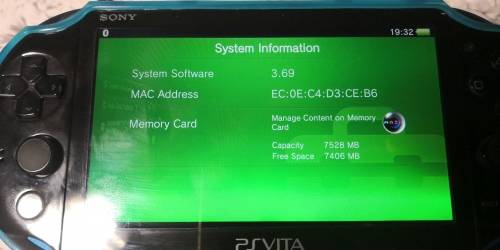 PS VITA SLIM CONSOLE (PCH-2016)
