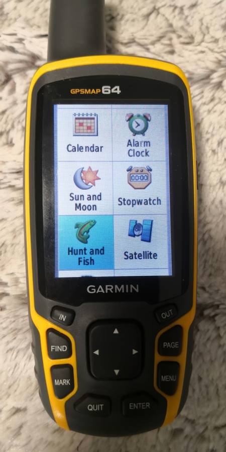 GARMIN GPSMAP 64 HANDHELD OUTDOOOR HIKINGRUNNINGMARINE GPS