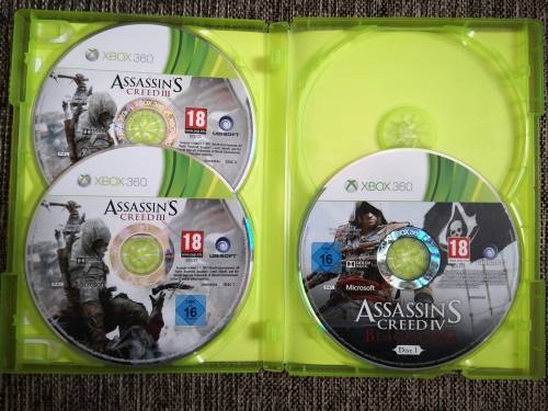 Xbox 360 Assassin`s Creed Birth Of A New World Incomplete Collection