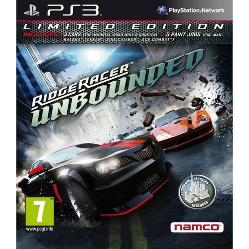 RIDGE RACER: UNBOUNDED PS3 GAME -IN STOCK - READY FOR DISPATCH