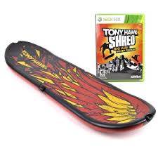 TONY HAWK: SHRED  XBOX 360 GAME+BOARD BUNDLE - IN STOCK