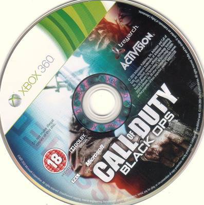 CALL OF DUTY BLACK OPS XBOX 360 GAME - DISC ONLY! - IN STOCK - READY FOR DISPATCH