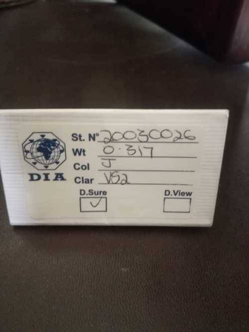 100% Natural Diamond up for auction.