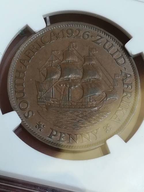 1926 Penny. AU53!! NGC!On Snap Friday Auction!! Extremely rare in this condition!!