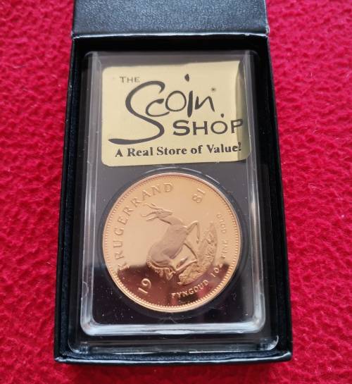 1981 *PROOF* Krugerrand!! Only 12,900 Minted!! Will become Priceless!!