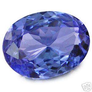 ONE PAIR .60CTS TANZANITES - STUNNING