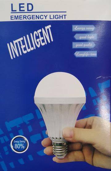 Smart LED Light Bulb, 9w, B22, Rechargeable stays lit during load shedding