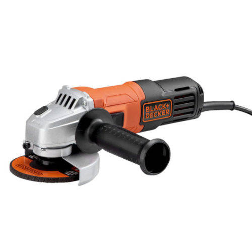 115mm Black + Decker Angle Grinder 650W