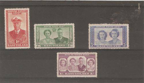 BASUTOLAND - 1947 Royal Visit - MNH - Sold as per scan.