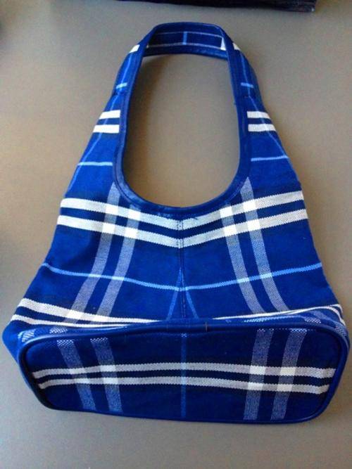 BURBERRY Pink Candy Nova Check Bag - Circa 1990s - Rare