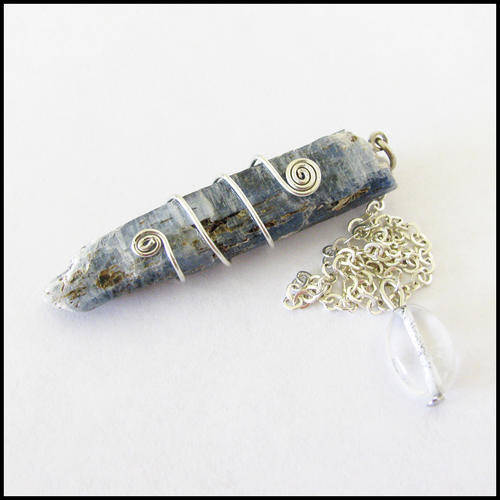 Handmade Kyanite Pendulum