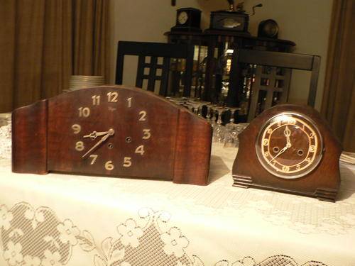 Two Mantel Clocks
