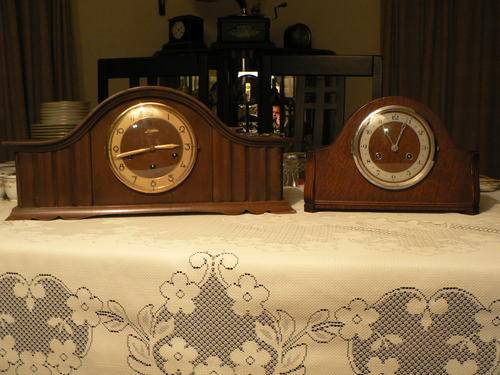Two beautiful Mantel Clocks