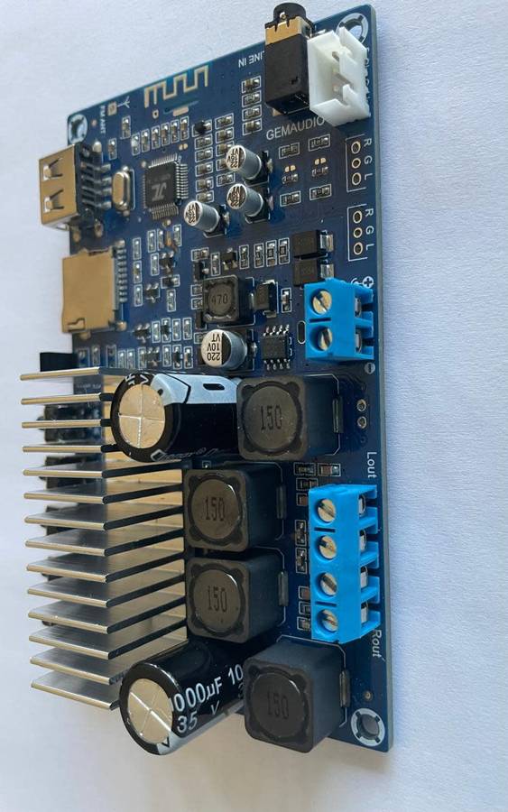 Bluetooth Amp DIY 2x50W BT5.0 TPA3116 Digital Amplifier Board Stereo TPA3116D2