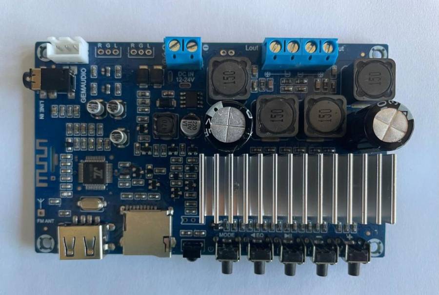 Bluetooth Amp DIY 2x50W BT5.0 TPA3116 Digital Amplifier Board Stereo TPA3116D2