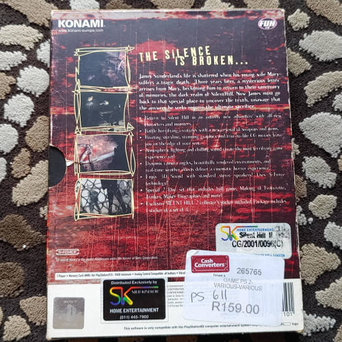 Silent Hill 2 - (Playstation 2) - m4kis auctions