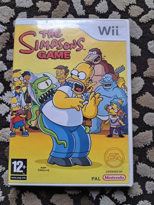 The Simpsons Game (Nintendo Wii)