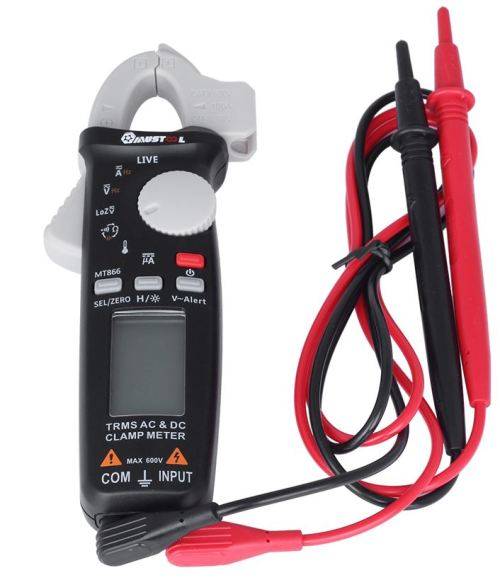 localstockMustool MT866 Digital True RMS Auto Ranging Clamp Meter Multimeter AC/DC Amp Clamp Meter
