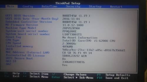Lenovo L460 Spares / Repair